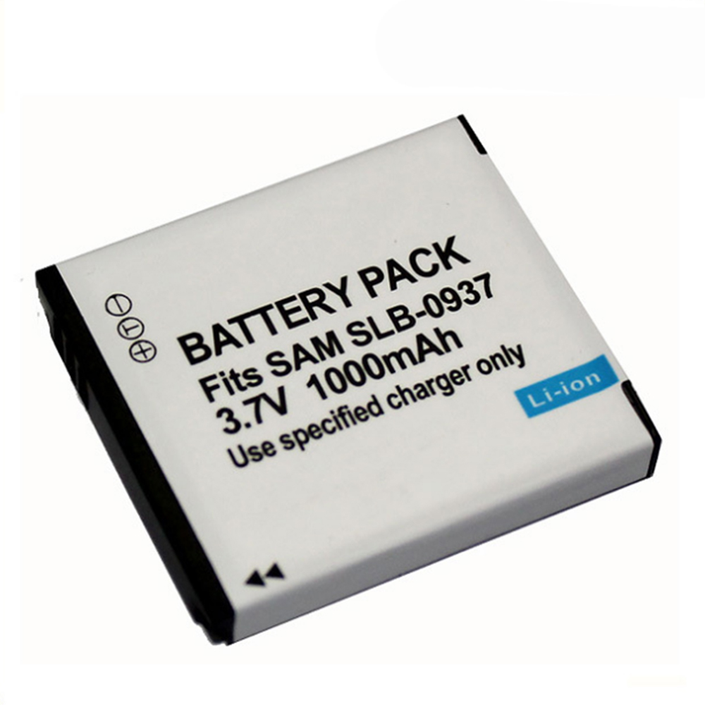 3.7v 1000mAh SLB-0937 SLB 0937 Rechargeable Batterie Pour Appareil Photo Numérique Samsung L730 L830 i8 NV33 NV4