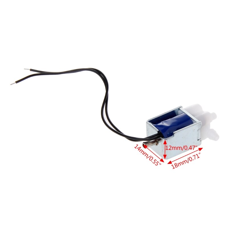 DC5v 6V Two-Position Three-Way Electronic Control Solenoid Exhaust Air Valve