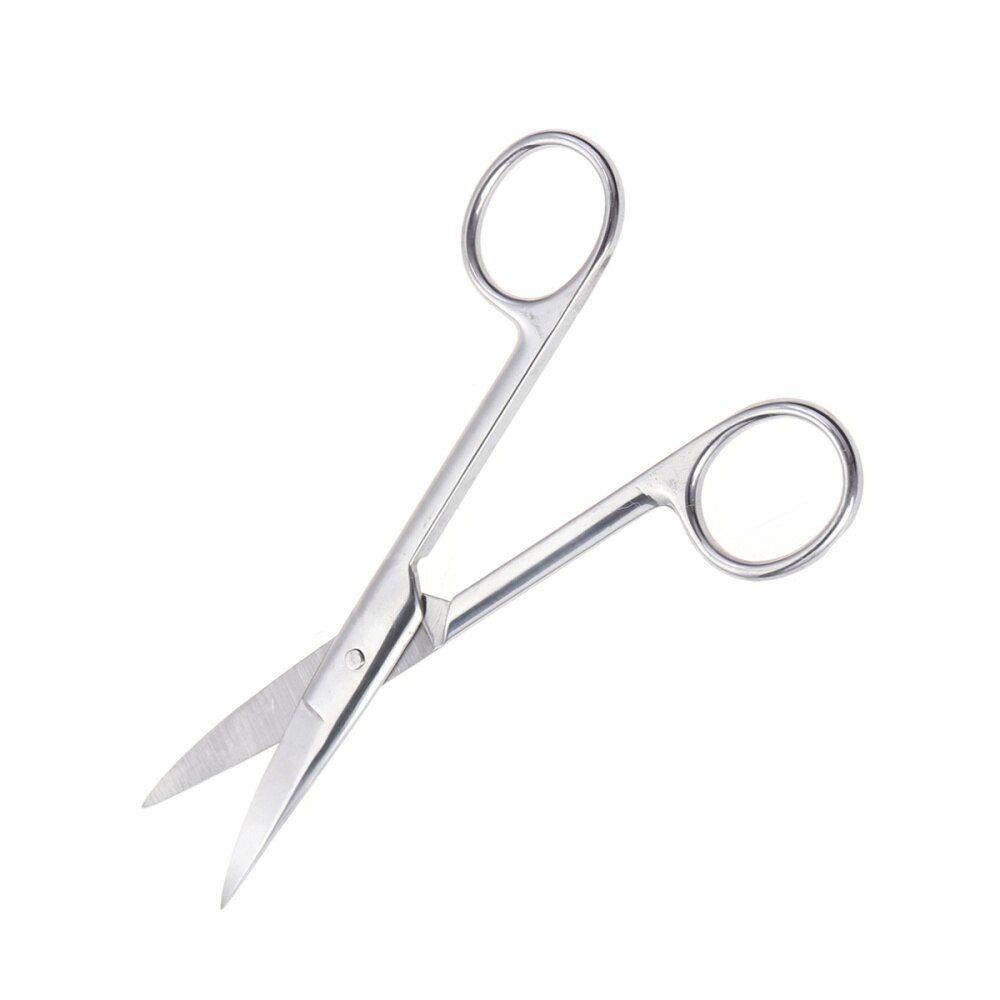 Stainless Steel Eyelids Stickers Scissors Makeup Scissors Facial Nose Hair Scissors Beauty Tool