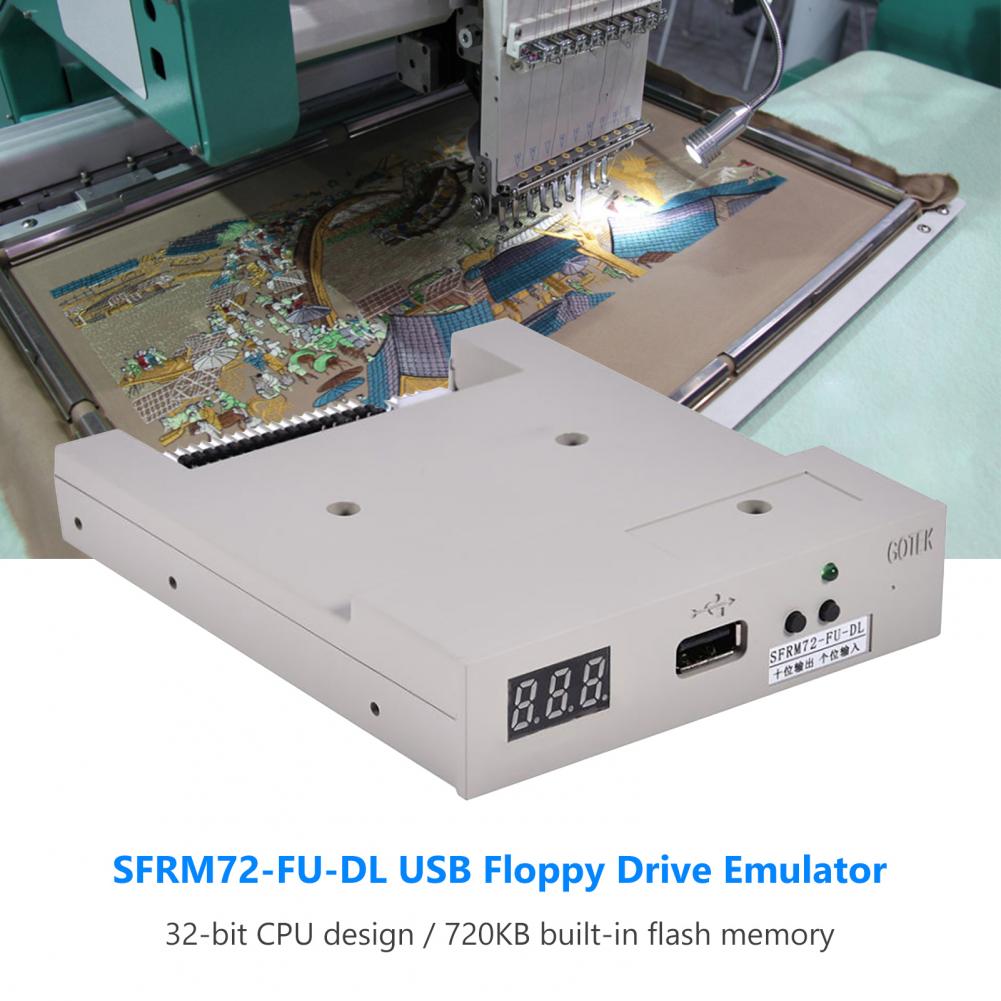 Wide Application Lightweight 720KB Shock-proof Floppy Emulator for PC
