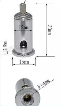 light fixture sling retractable steel cable lock pull head, pull head down adjustment safety rope, lamp sling rigging: 3pcs Chrome color