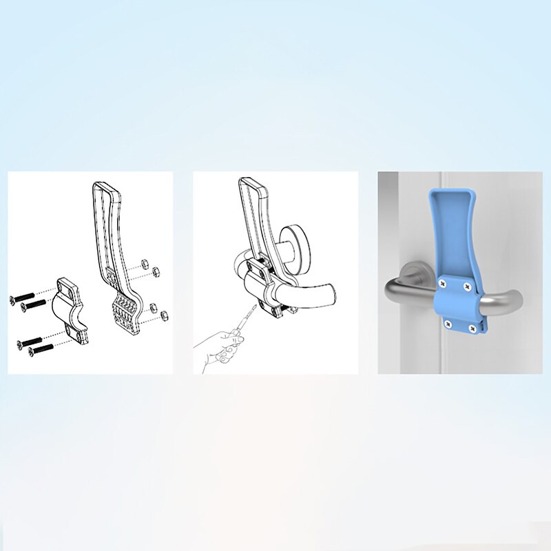 Bezprzewodowy mechanizm otwierania drzwi pociągowych, otwarte drzwi z łokciem, uchwyt robić holowania ramienia drzwi