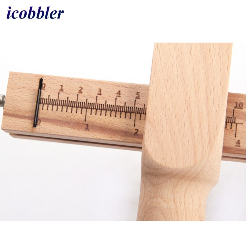 DIY Leather Craft Tools Strap Belt Cutter Hand Cutting Tools Belt Cutter Pimp Line of Leather Wood Adjustable Strip