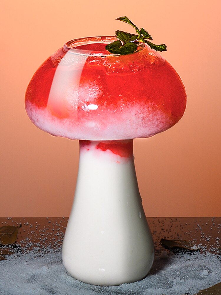 Restaurant sopp kopp varmebestandig glass drikke kopp bar personlighet cocktail kopp dessert juice kopp