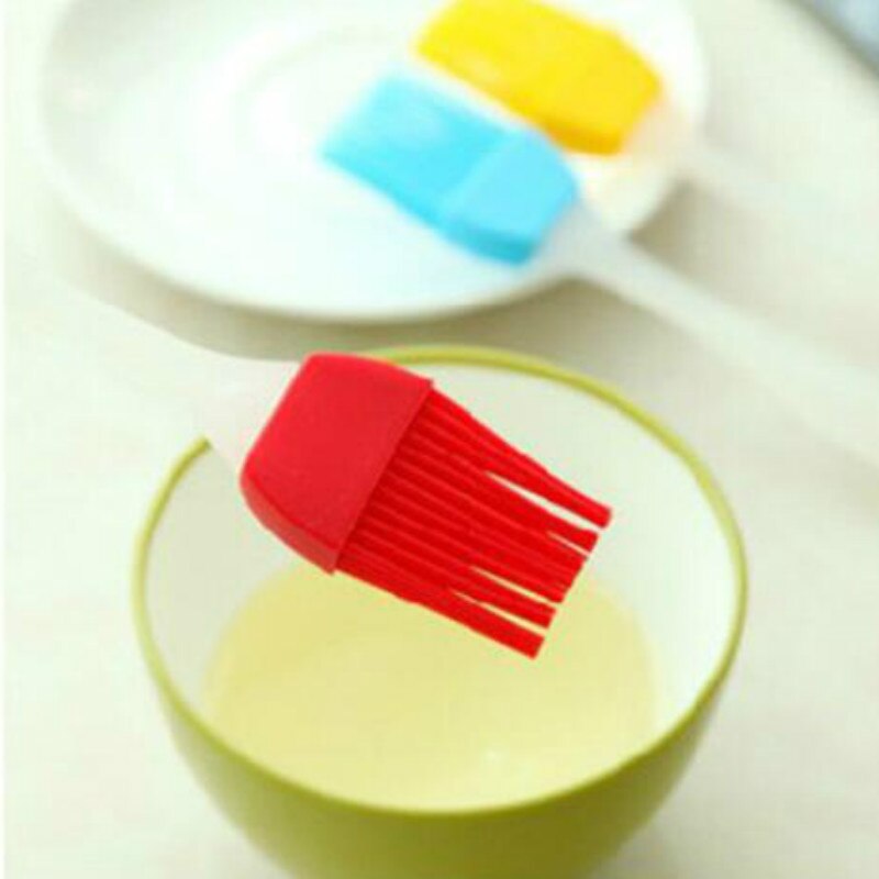 Brosse à huile en Silicone pour cuisson de gâteaux, outil de bricolage à domicile, sécurité pour la cuisine, 1 pièce