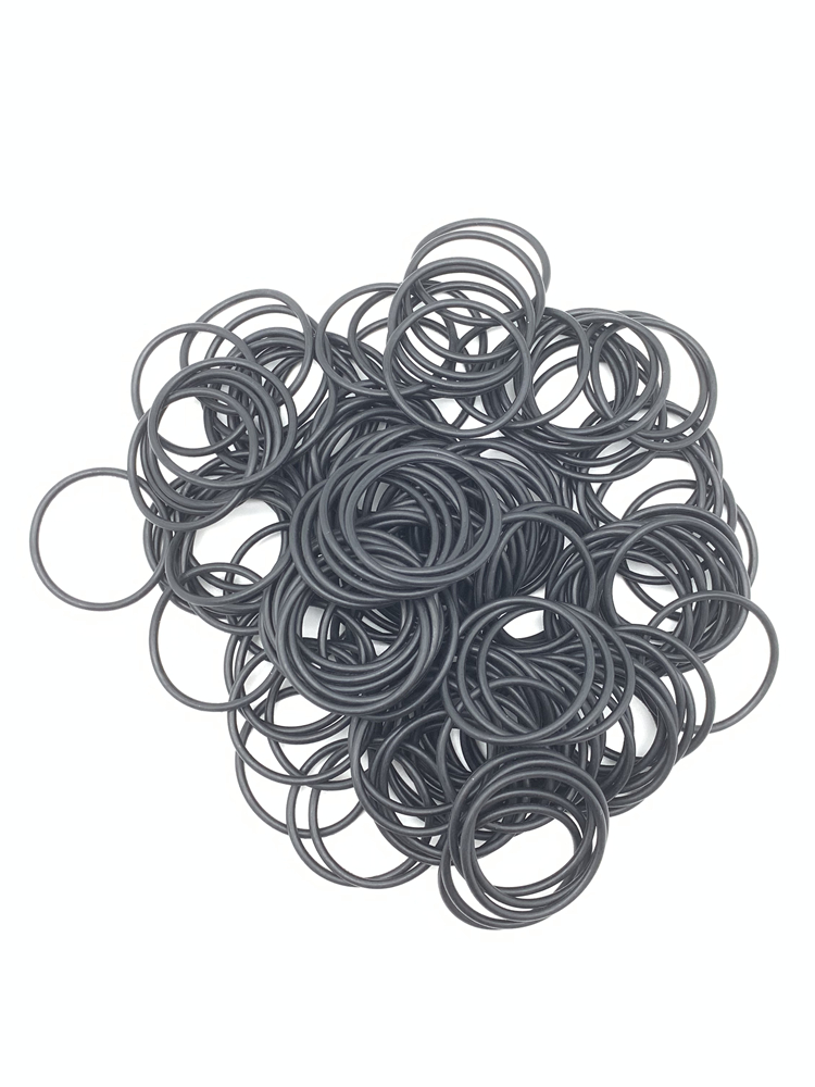 Aqxypas 10/50 stks NBR O Ring Afdichting Pakking Dikte CS 3mm OD 10~80mm Nitril Butadieen Rubber Spacer Olie Weerstand Wasmachine Ronde Vorm(50pcs,OD 16MM ID 10MM_3MM
