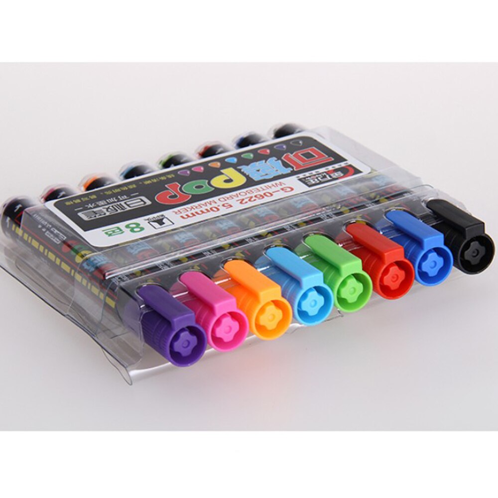8 PC/Lot 8Color Repeated Filling Dry Erase Marker... Vicedeal
