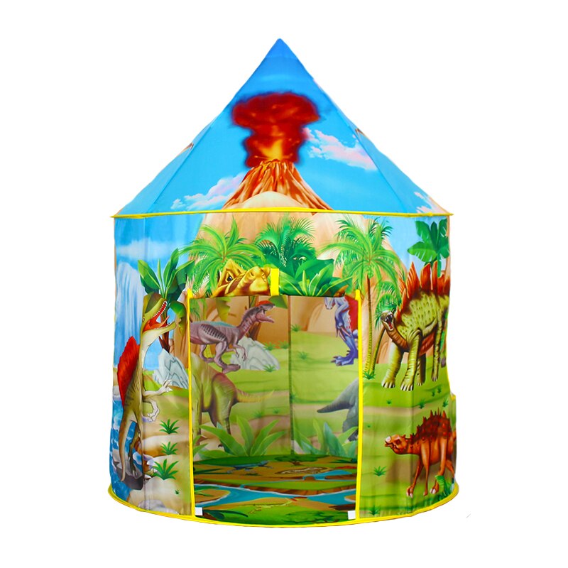 Dinosauro Tenda per I Bambini Wigwam per bambini al coperto Giocattoli per la ragazza del ragazzo del bambino Bambini della casa del gioco di Casa Tenda per bambini: KP-GT-015