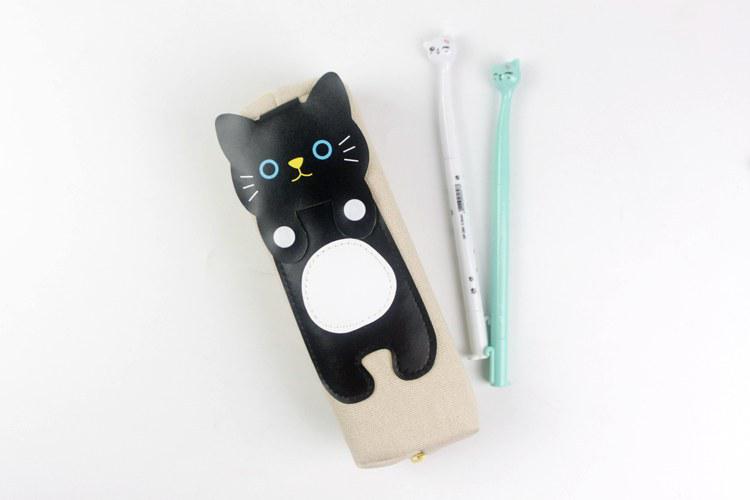 Penalhus kawaii katte penalhus brevpapir skoleartikler blyanter opbevaring blyant tilfælde skoleartikler