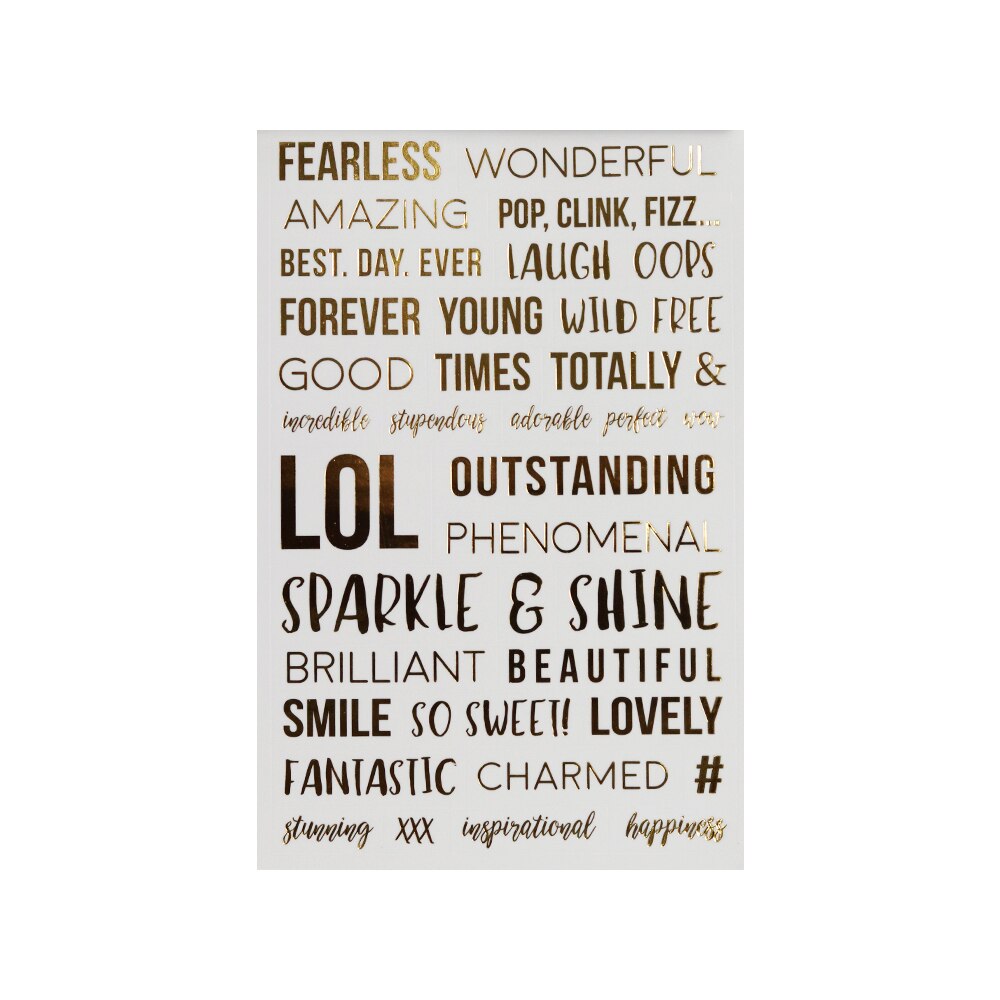 CRZCrafter Foglio di Adesivo Trasparente pad libro per Scrapbooking carta fabbricazione Ufficiale di auto adesivo abbellimenti regalo della decorazione