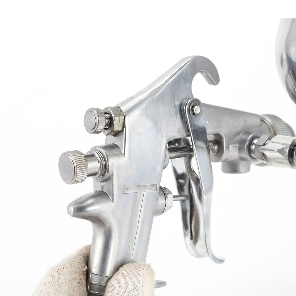 F75 Air Painter Spray Gun Pneumatic 1.5mm Nozzle 400ML Airbrush Sprayer Painting Atomizer Tool With Hopper For Painting Cars