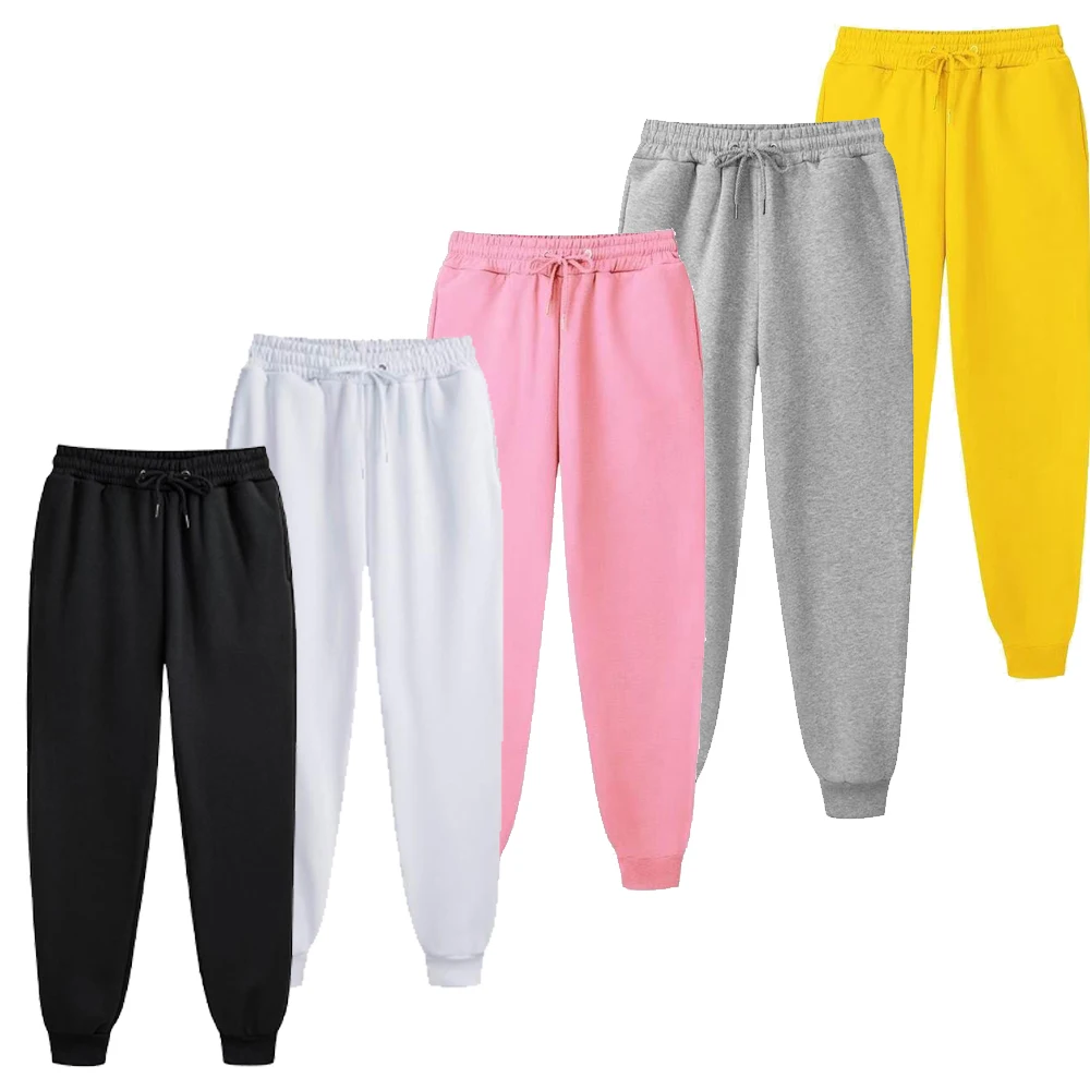 Heren casual joggingbroek fleece sportbroek unisex mode effen losse broek streetwear herfst winter jogging fitnessbroek