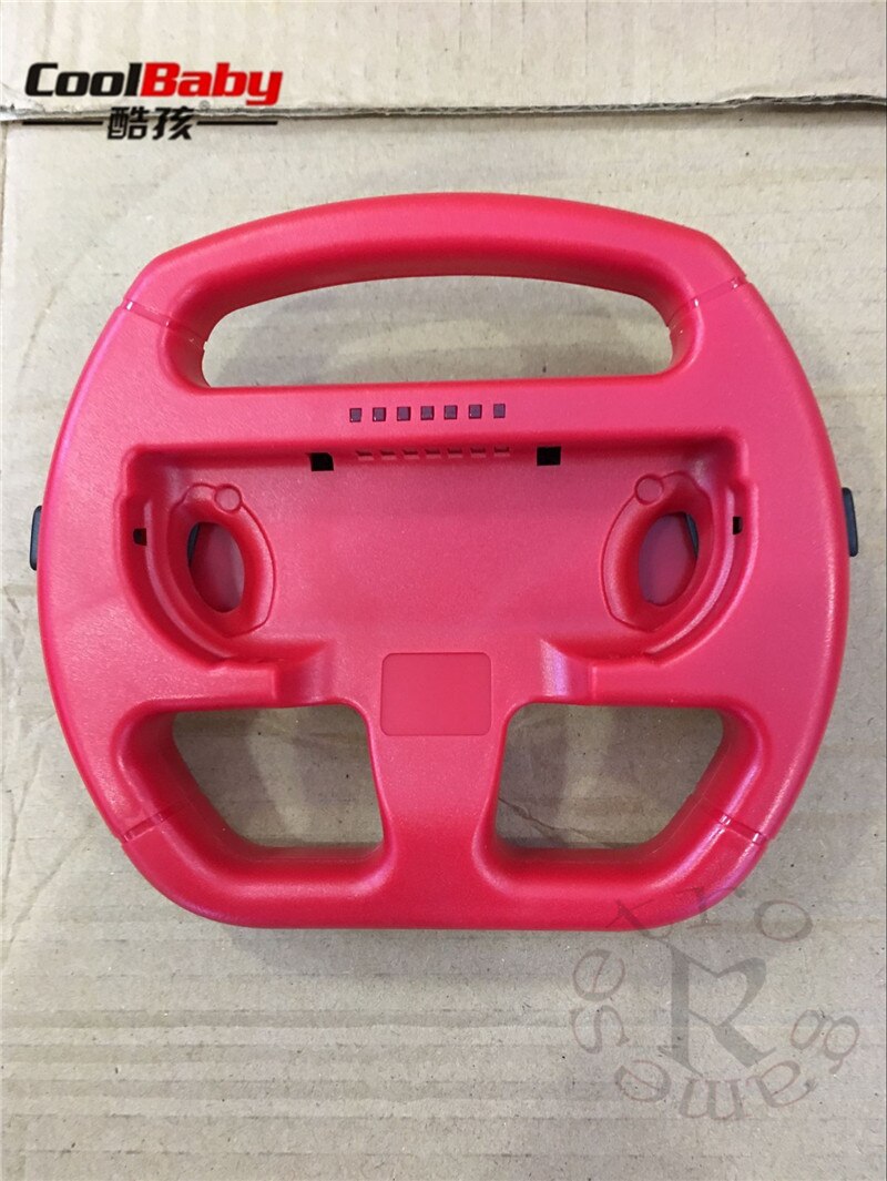 2 st för nintend switch wheel pc för switch ratt joy-con hjul för nintendo switch spel: Röd 1 st