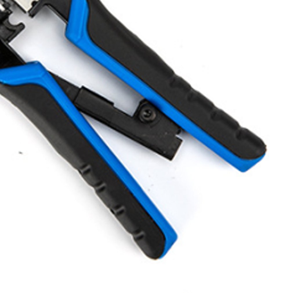 RJ45 Crimper Tool RJ11 Cat5e Cat6 Cable Crimping Tool Network Pliers Tool 8P/6P Multi-function Cable Pliers Peeling Shear