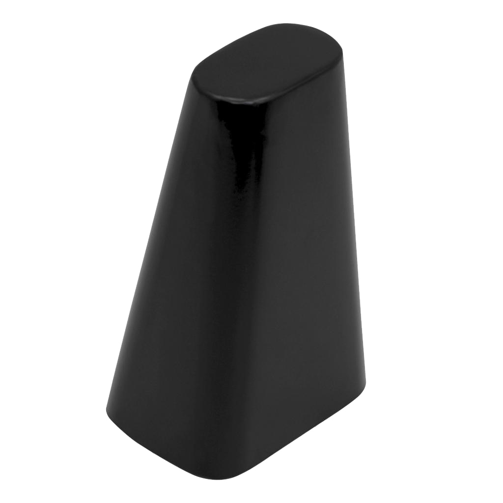 6&quot; High Pitch Hand Held Cowbell Cow Bell Percussion Musical Instrument Black