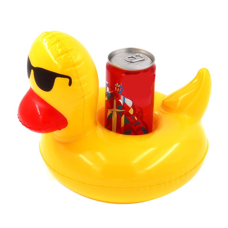 25 Types Pool Float Flamingo Drink Holder Inflatable Floating Swimming Pool Beach Party Swim Beverage Cup Holders: Blue