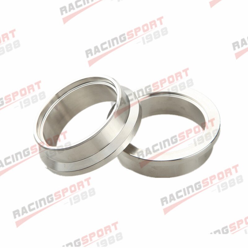 1.5" Self-Aligning Male/Female V-Band Clamp & Flange Kit – Stainless Steel, Universal By ADLERSPEED