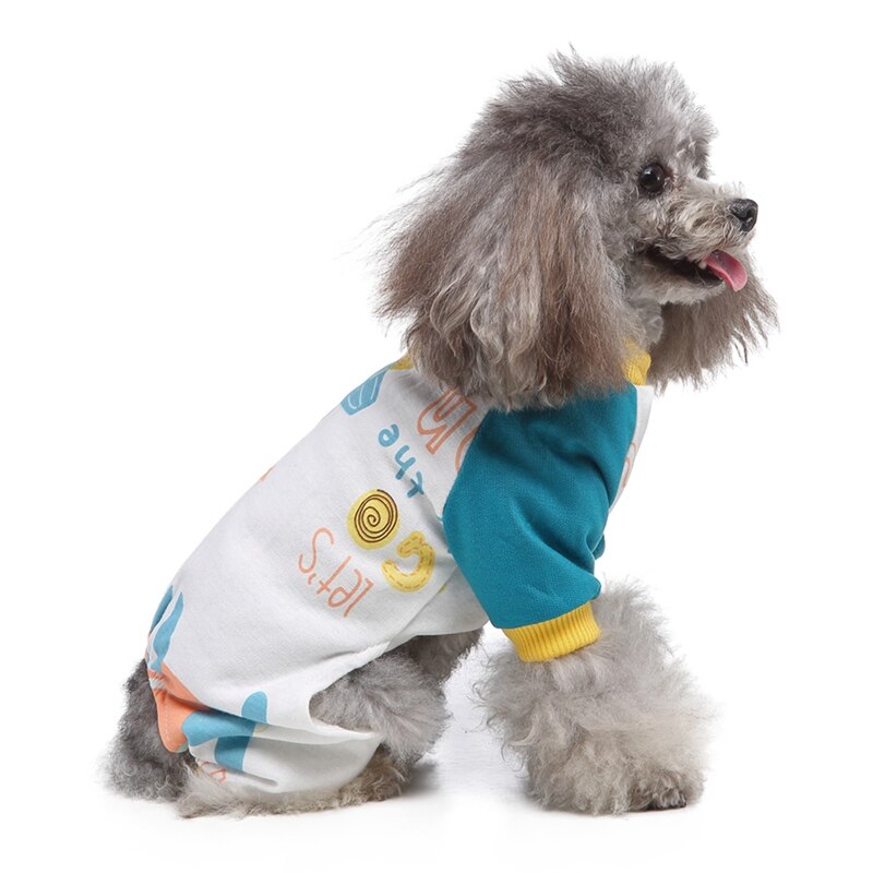 Pijamas para perros y mascotas, chaleco para cachorros, camiseta, chaquetas cálidas para cachorros, ropa para todas las estaciones, ropa para Chihuahua, XS-XL