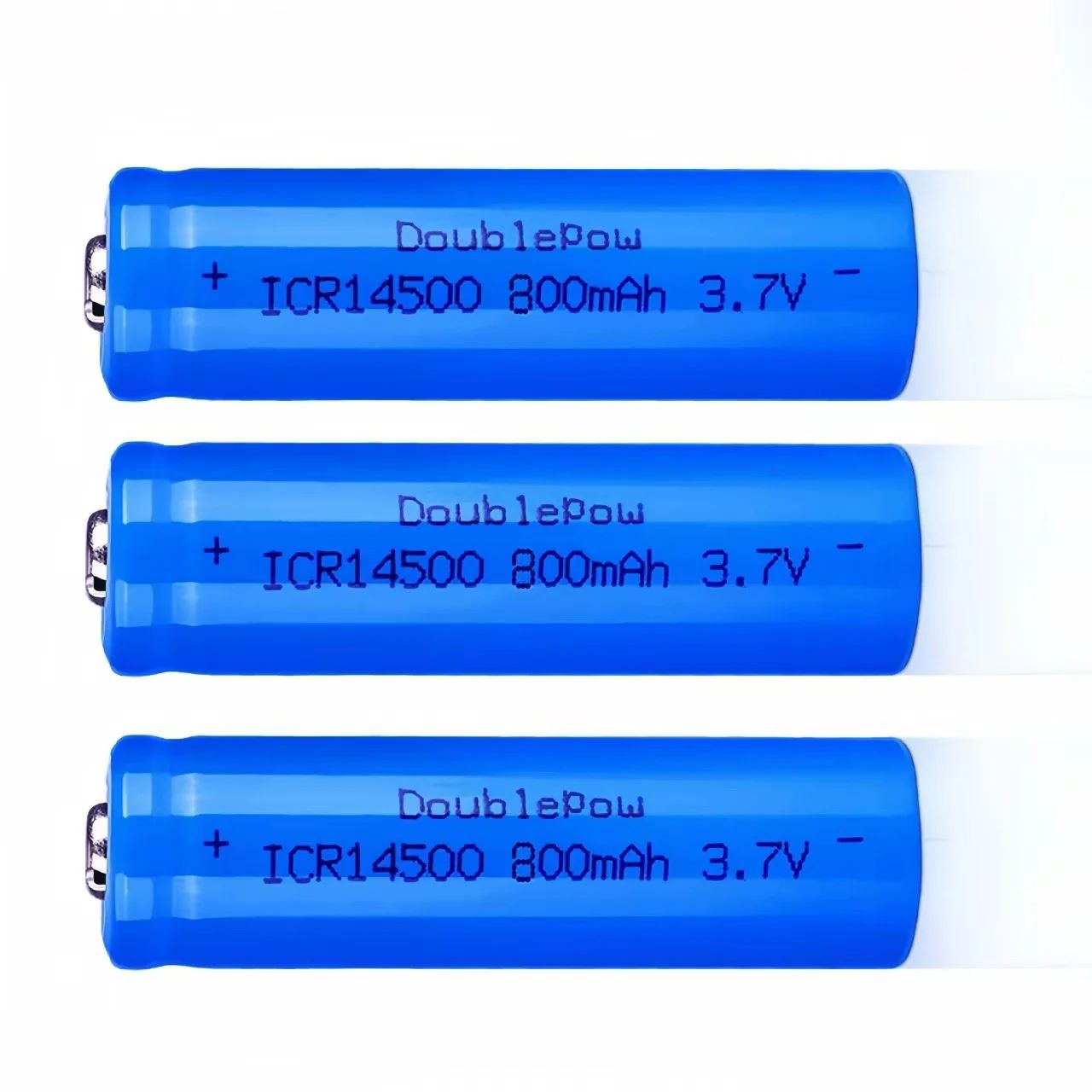 4 Stuks 14500 Oplaadbare Batterij 800Mah 3.7V Oplaadbare Lithium Ion Aa Lithium-Ion Batterij Geschikt Voor Zaklamp Scheerapparaat