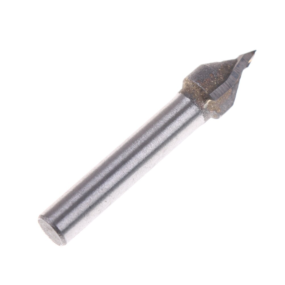 Tungsten Steel 60 Degree V Groove Bit CNC Router Shank Engraving Wood Working Tool 6x10mm