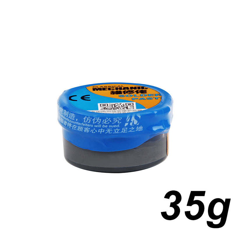 EBRT solder paste flux paste XGSP30 XGSP40 XGSP50 XGSP80 Mobile phone PCB repair medium temperature solder paste: XGSP-40-35g