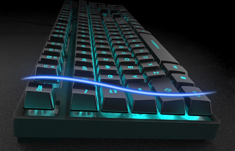 Glare keyboard And Mouse Set Wired Suspension Buttons Are Suitable For Gaming Office Desktop Notebooks
