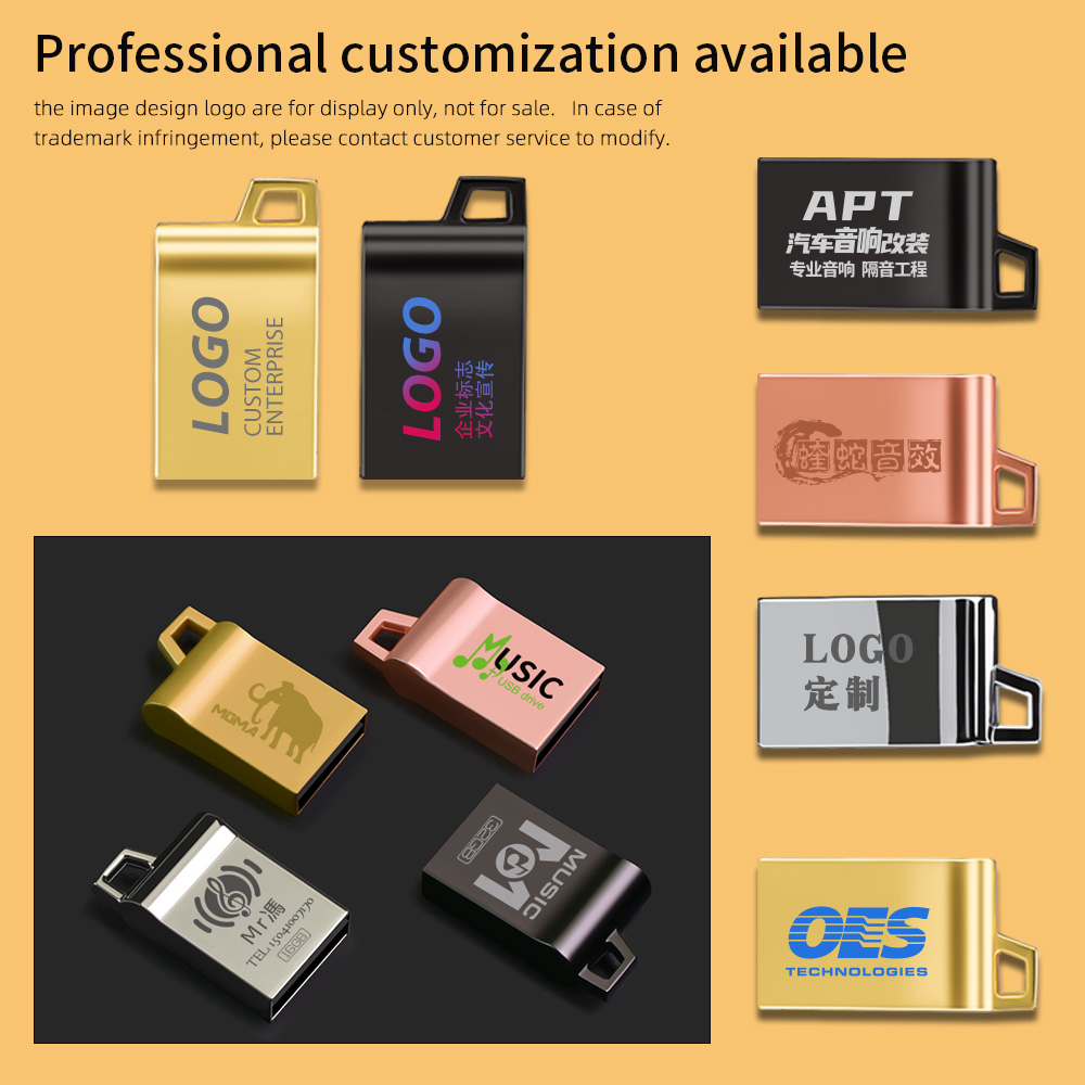 Zsuit 10PCS Mini USB Sticks 4G 8G Pen Drive 16GB High-Speed USB Flash Drive 64GB Free Logo Memory Stick Waterproof U Disk