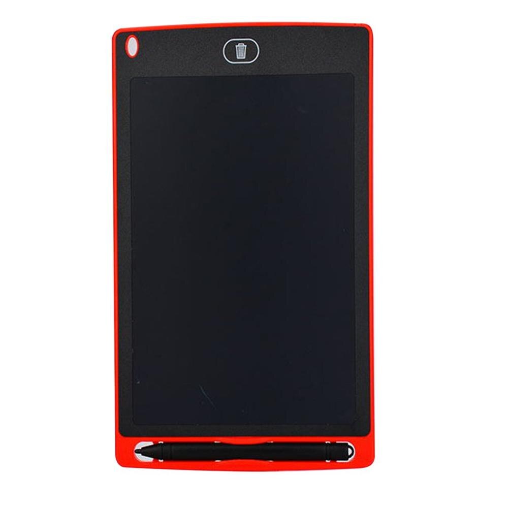 Tablette Elektronica Tekening Tablette Clever Lcd Schrijven Tablette Uitwisbare Tekentafel 8,5 12 Zoll licht Pad Handschrift Pe: rot 1