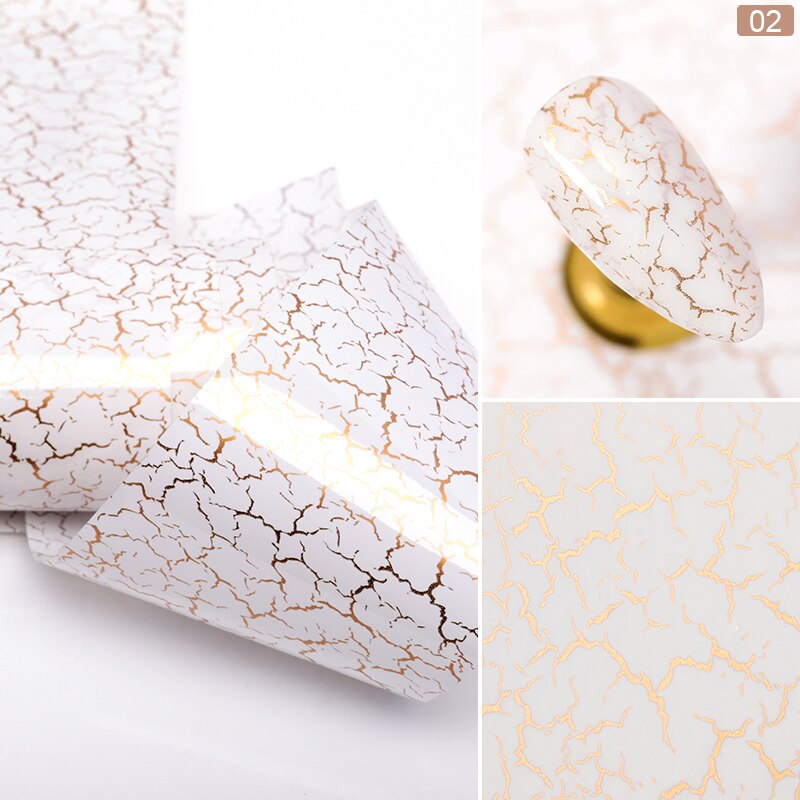 1 rulle neglefolier leopard træ negle mærkat papir camouflage print nail art wraps gør-det-selv-overførsel klistermærke negle mærkater dekoration: 05