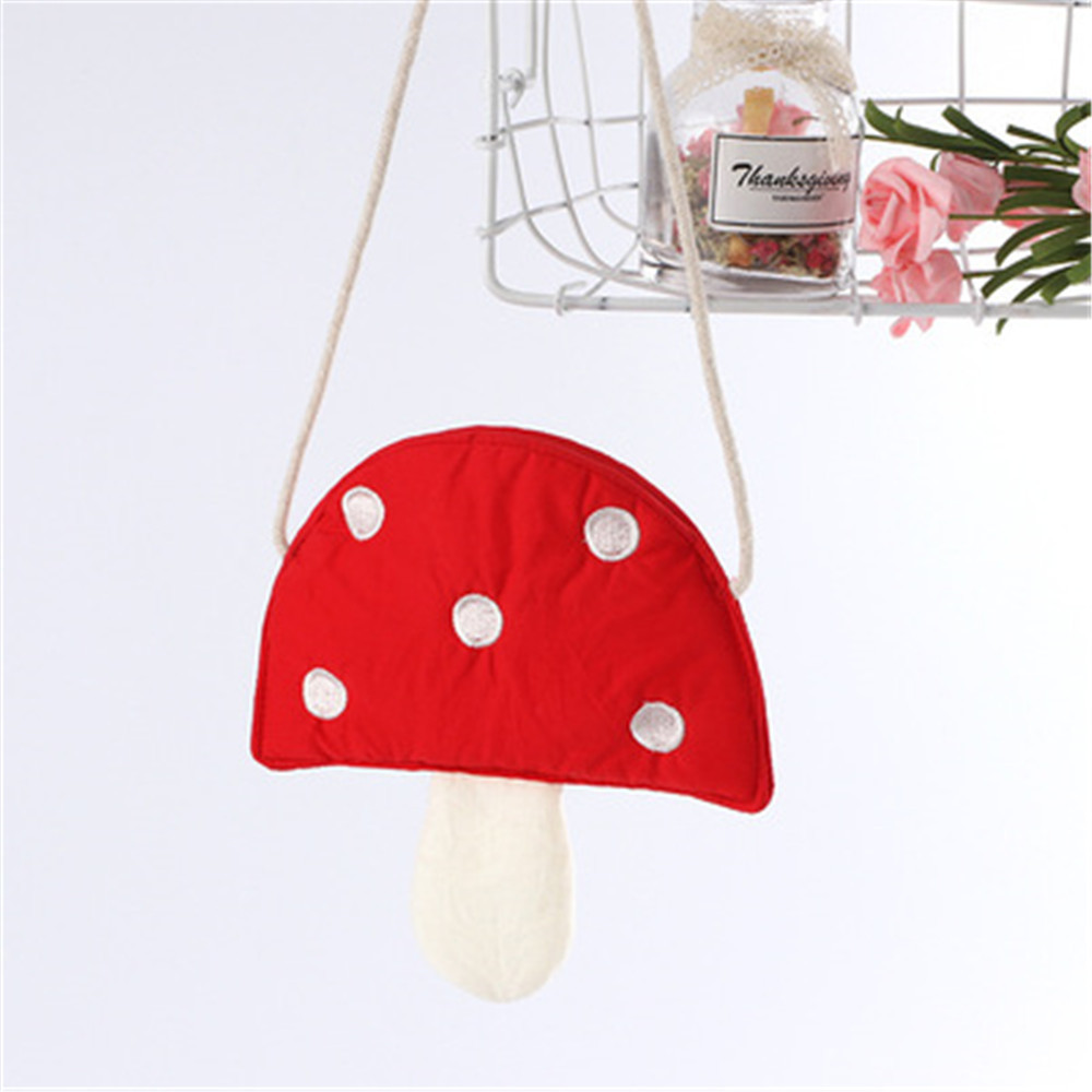 Kinderen Meisje Kids Portemonnee Tas Zwervers Mini Kleine Leuke Katoenen Stof Vruchten Citroen Aardbei Koreaanse Accessoires