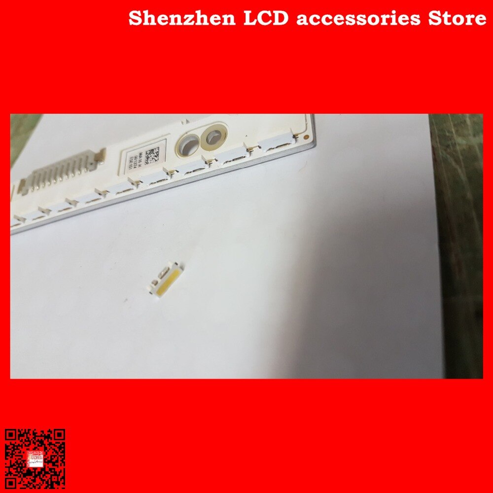 200 Pieces/lot FOR 3V repair Samsung ultra-thin LCD TV backlights led strip light source lamp 7032 lamp beads strip