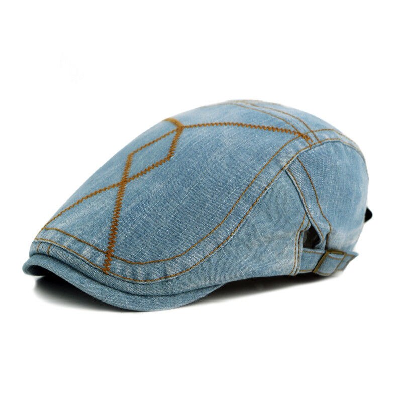 Boina vaquera de estilo británico Retro para hacer la gorra antigua, gorros para vendedor de periódicos, para hombres y mujeres