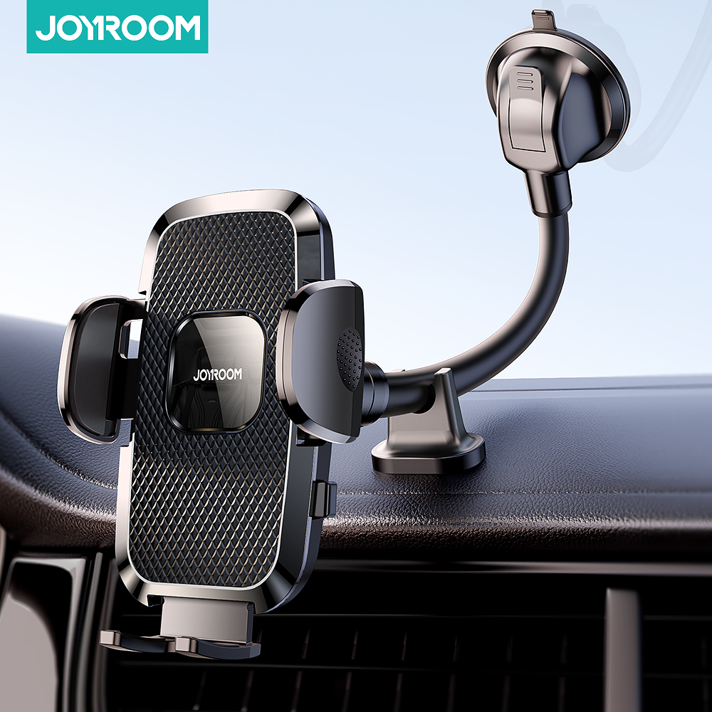 Joyroom telefoonhouder voor auto【360 ° Breedste weergave】, universele handsfree telefoonhouder voor iPhone 15 14 13 12 Pro Max Huawei Xiaomi