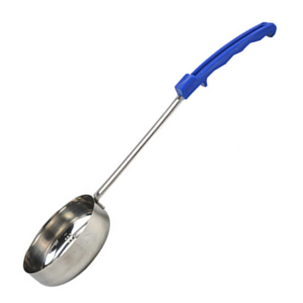Sauce Measuring Spoon Excellent Pizza Sauce Portion Control Serving Spoon Multi-purpose Anti-scald Handle Sauce Ladle: Blue