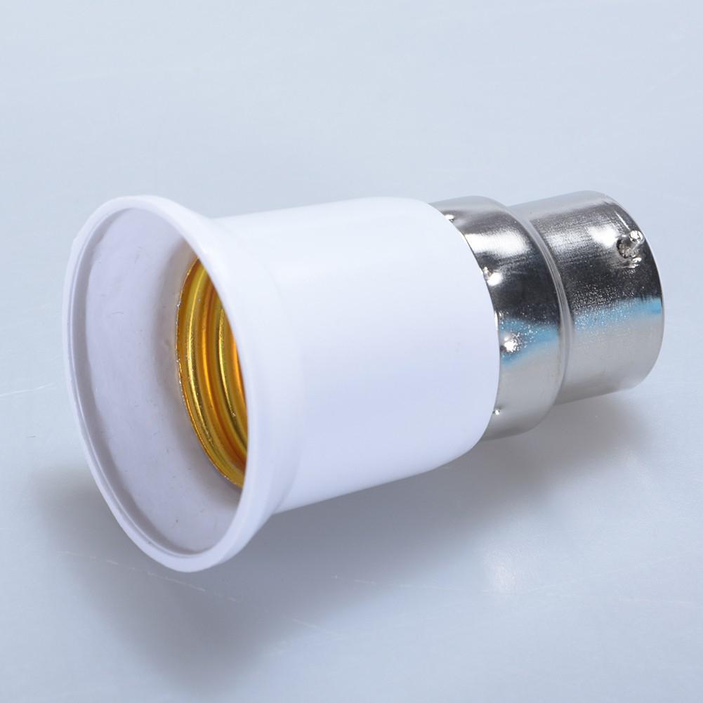 B22 to E27 Light Lamp Bulb Holder Converter Edison Screw to Bayonet Cap Socket light Bulb Base type Adapter
