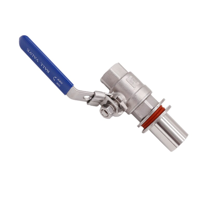 Homebrew Bier Brouwketel Weldless Kogelkraan Kit 304 Roestvrij Staal 1/2 "NPT Volledige Port Brewer Hardware