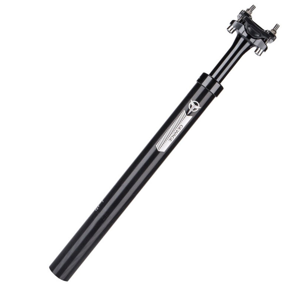 MTB Suspension Telescopic Seatpost Tube Aluminum Alloy Bicycle Shock Absorber Seat Pole 31.6x350mm /27.2x350mm Bike Seat Post