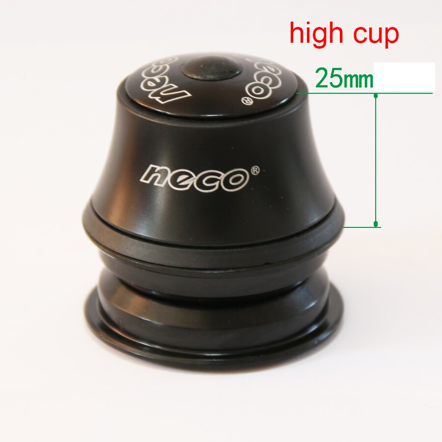 Neco bearing Headset integrated Threadless 1.125 1 1/8 44 44mm for VPA41 28.6 Straight Frok MTB Headset Road Bike