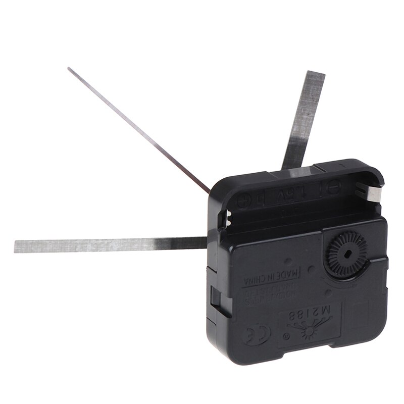 1 set hangende diy quartz reparatie uurwerk mechanisme onderdelen quartz horloge stille wandklok uurwerk met naalden