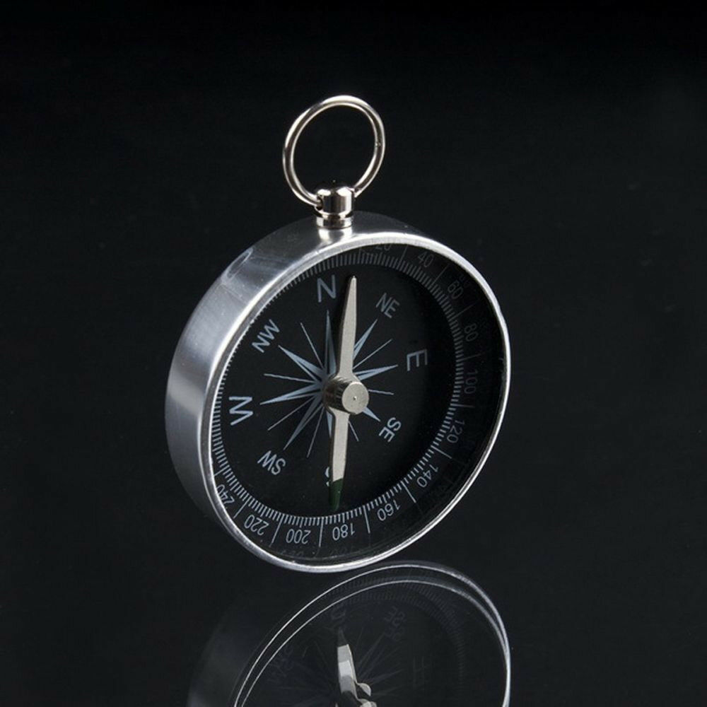 Camping Equipment Outdoor Hiking Lightweight Aluminum Wild Survival Compass Navigation Tool