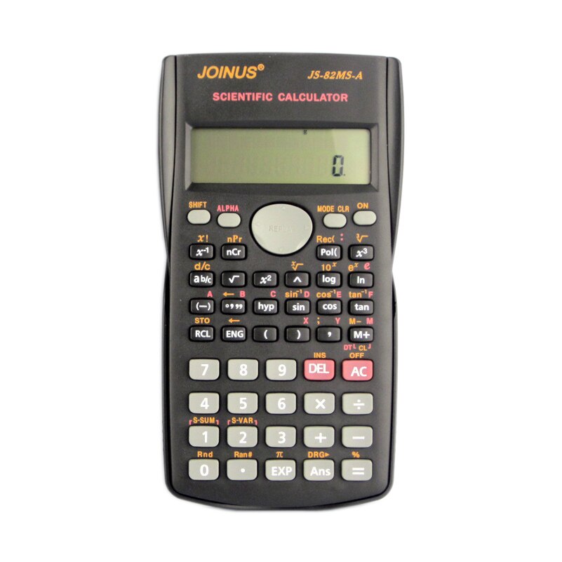Function Calculator Handheld Multi-function 10+2 Digital Display 2-Line LCD Scientific Calculator, No Battery: Default Title