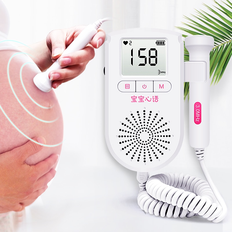 Doppler Echografie Baby Hart Monitor Niet Stralende Doppler Fogtale Gezondheid Van Van Baby Dragbare Echografiemachine Doppler B