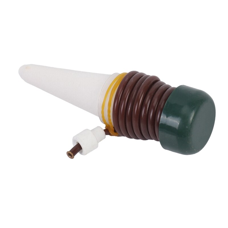 Picos de autorriego de cerámica para plantas, estacas automáticas de agua de riego por goteo para jardín interior y exterior, 24 piezas