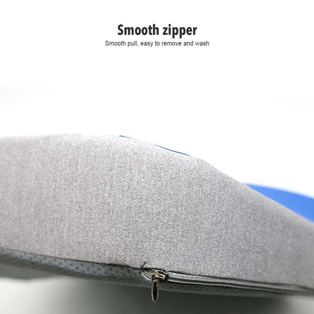 Memory Foam Zitkussen Orthopedisch Kussen Stuitbeen Bureaustoel Kussen Hip Autostoel Rolstoel Heupen Massage Wervels Seat Pad