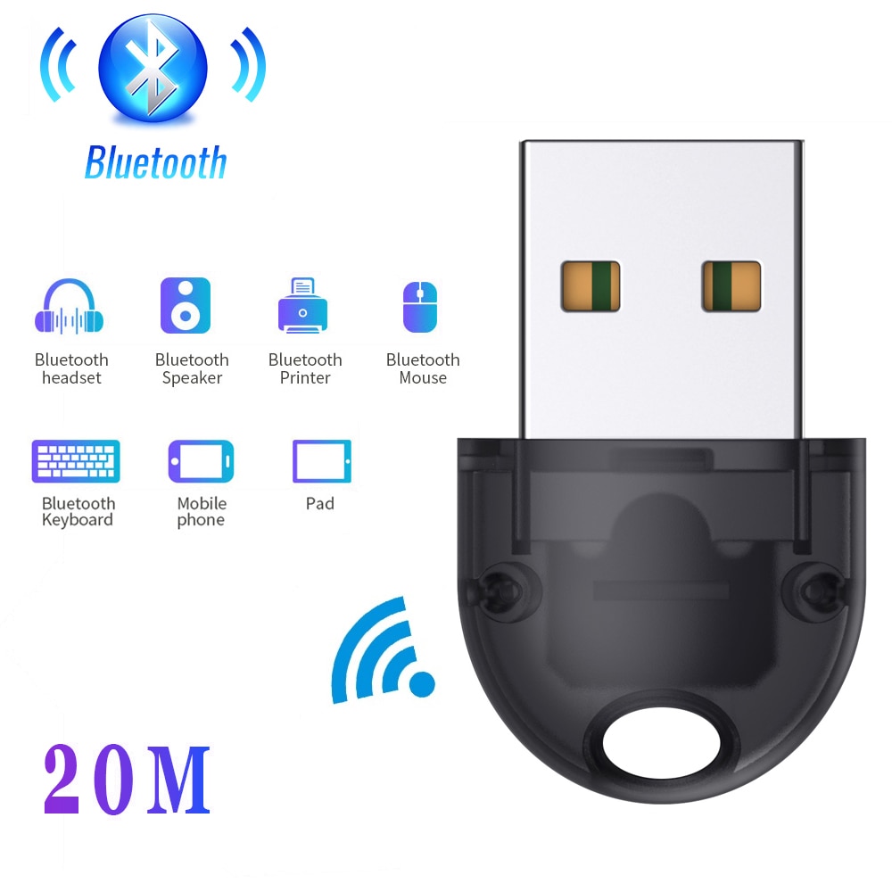 USB Bluetooth Dongle Bluetooth 5,0 20m Wireless Adapter Maus Tastatur Empfänger Kopfhörer PC Laptop Audio Receiver Transmitter