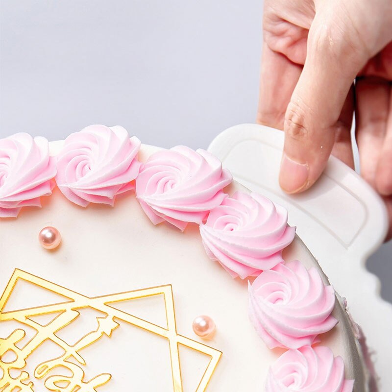 1PC 4/6/8/10inch Cake Boards Reusable Dessert Tray Plastic Cake Base Wedding Round Square Birthday Party