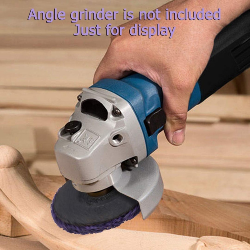 5Pcs Abrasive Wheel Grinder Strip Disc 125 mm Poly Strip Disc Wheel Paint Rust Removal Clean for Angle Grinder Removal