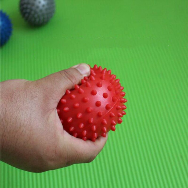 Unique 7.5cm/9cm Durable PVC Spiky Yoga Massage Ball Drain Point Fitness Hand Foot Pain Plantar Fasciitis Reliever Hedgehog Ball