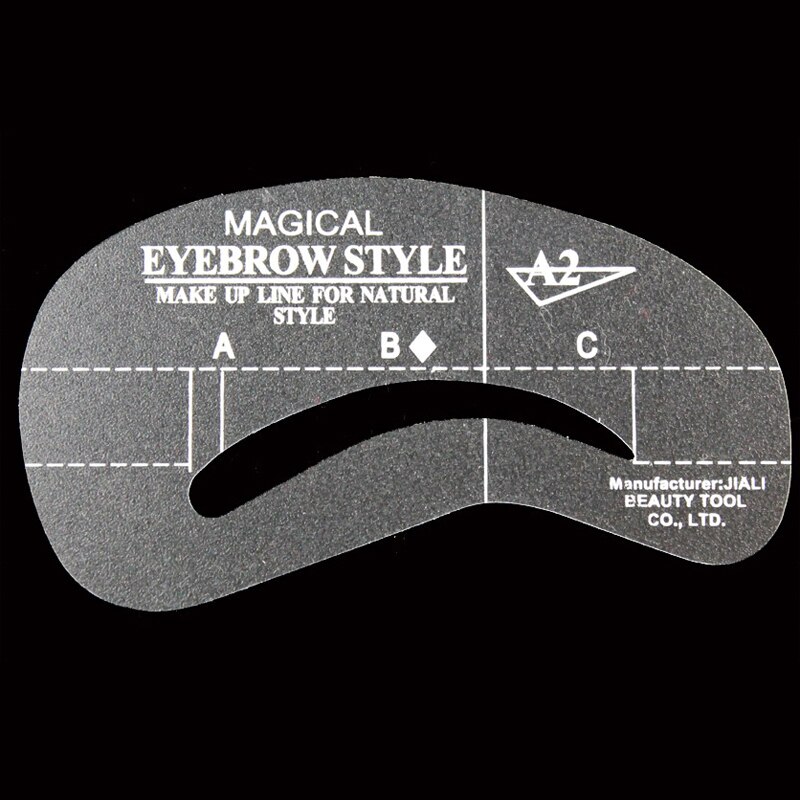 4 Stuks Magic Wenkbrauw Stencil Make Styles Een Stencil Voor De Eye Brow Tekening Template Make Up Tool Vorm Voor wenkbrauwen Template