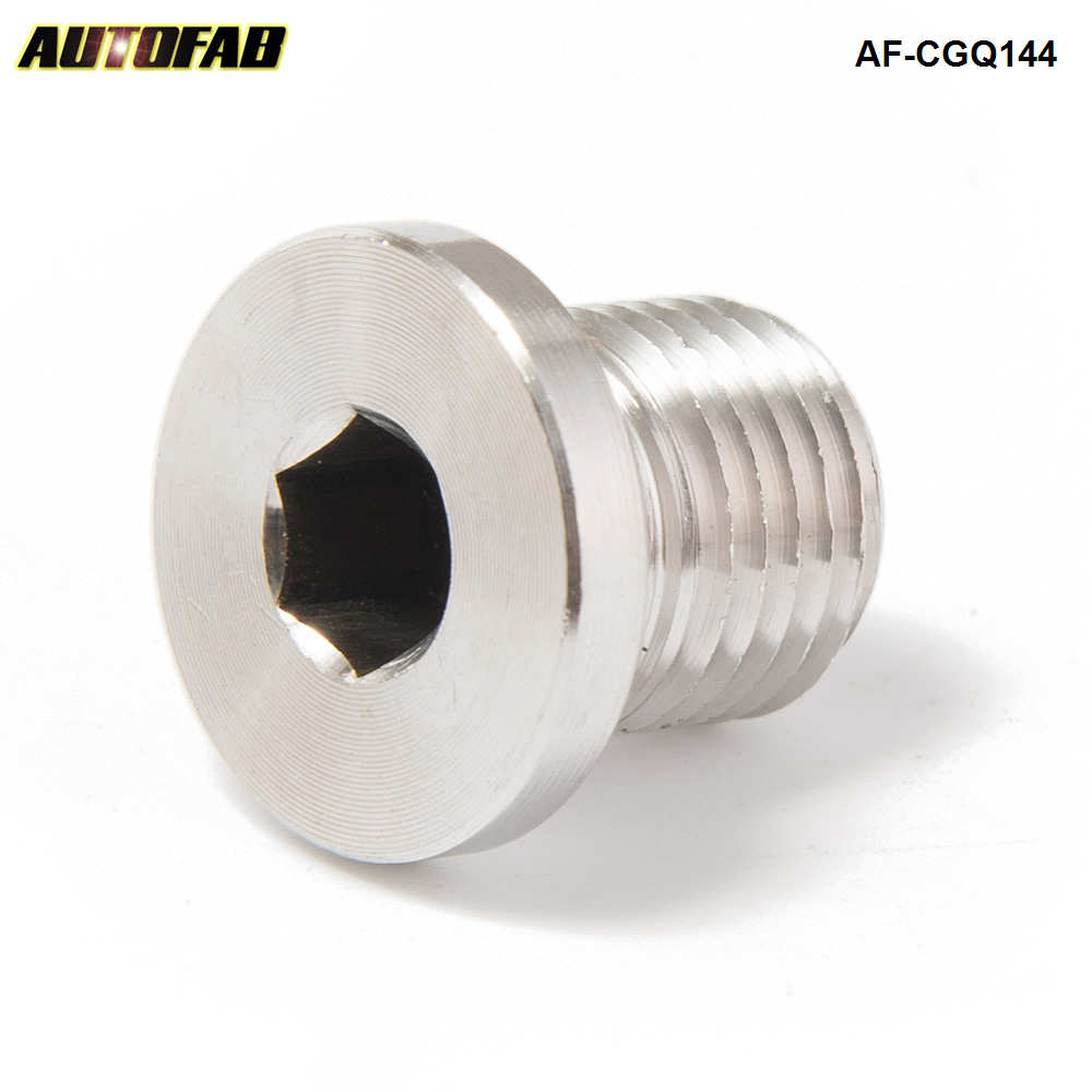 Lambda O2 Oxygen Sensor Exhaust Downpipe Bung Blank Bolt plug M12 x 1.25 AF-CGQ144